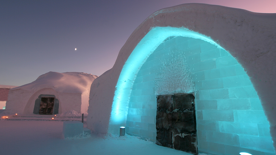 Dag 2 � Ishotellet Jukkasj�rvi & Kiruna Gruvan